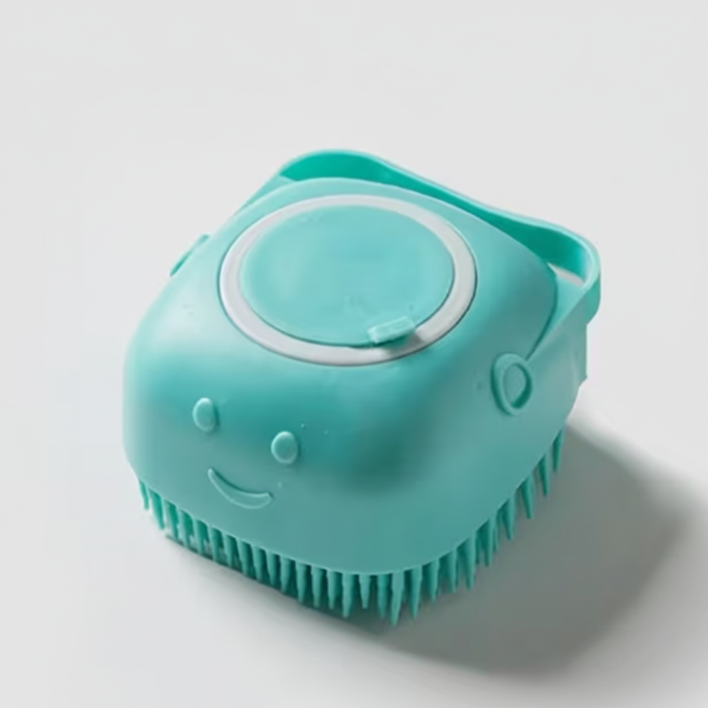 Soft Silicone Pet Grooming Brush - Professional